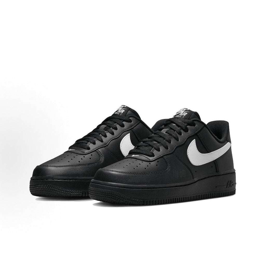 Nike Air Force 1 Black White Sneakers
