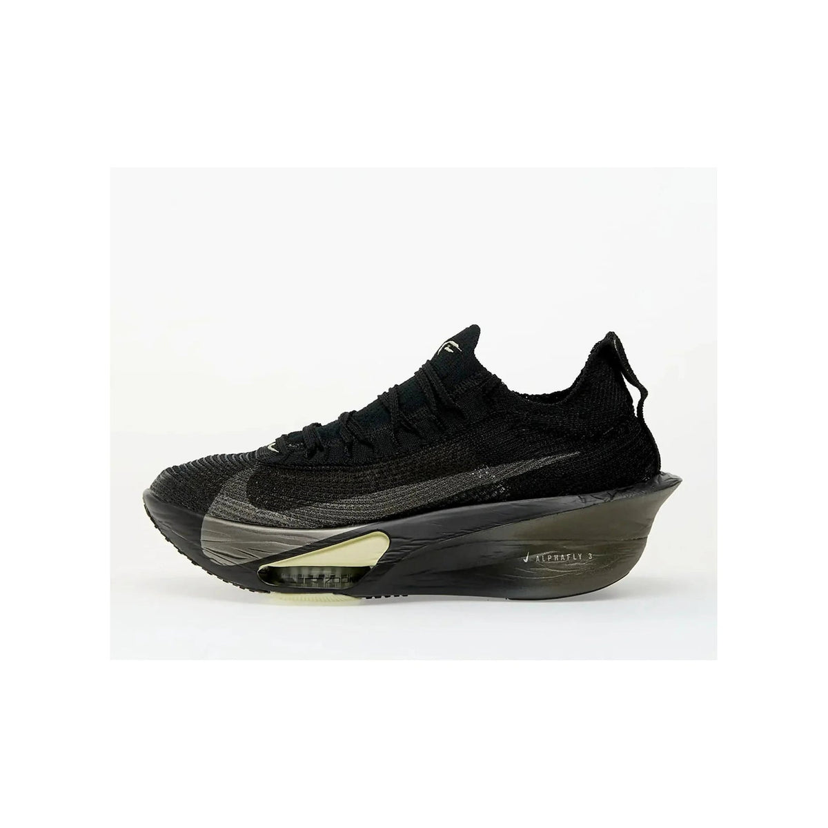 Nike Alphafly 3 Black Olive Aura Running Sneakers [alphafly-visual-scale-v3]