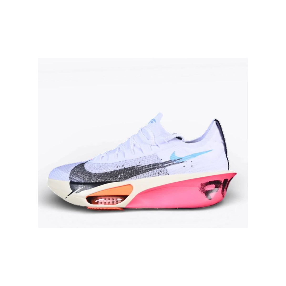 Nike Alphafly 3 Pick Up The Pace White Crimson Running Sneakers [alphafly-visual-scale-v3]