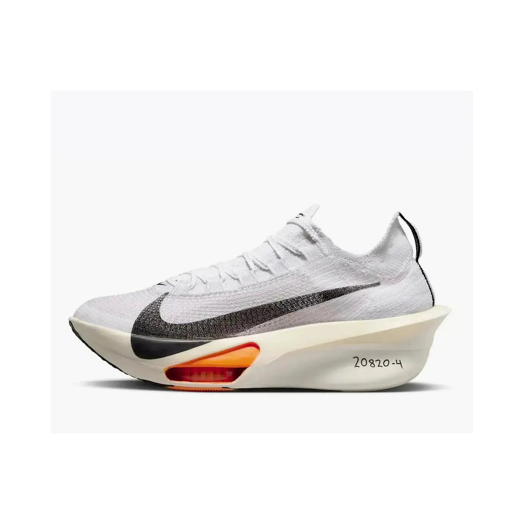 Nike Air Zoom Alphafly Next 3 White Black Phantom Total Orange Running Sneakers [alphafly-visual-scale-v3]