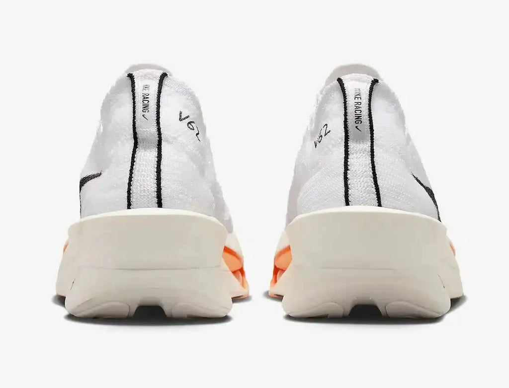 Nike Air Zoom Alphafly Next 3 White Black Phantom Total Orange Running Sneakers
