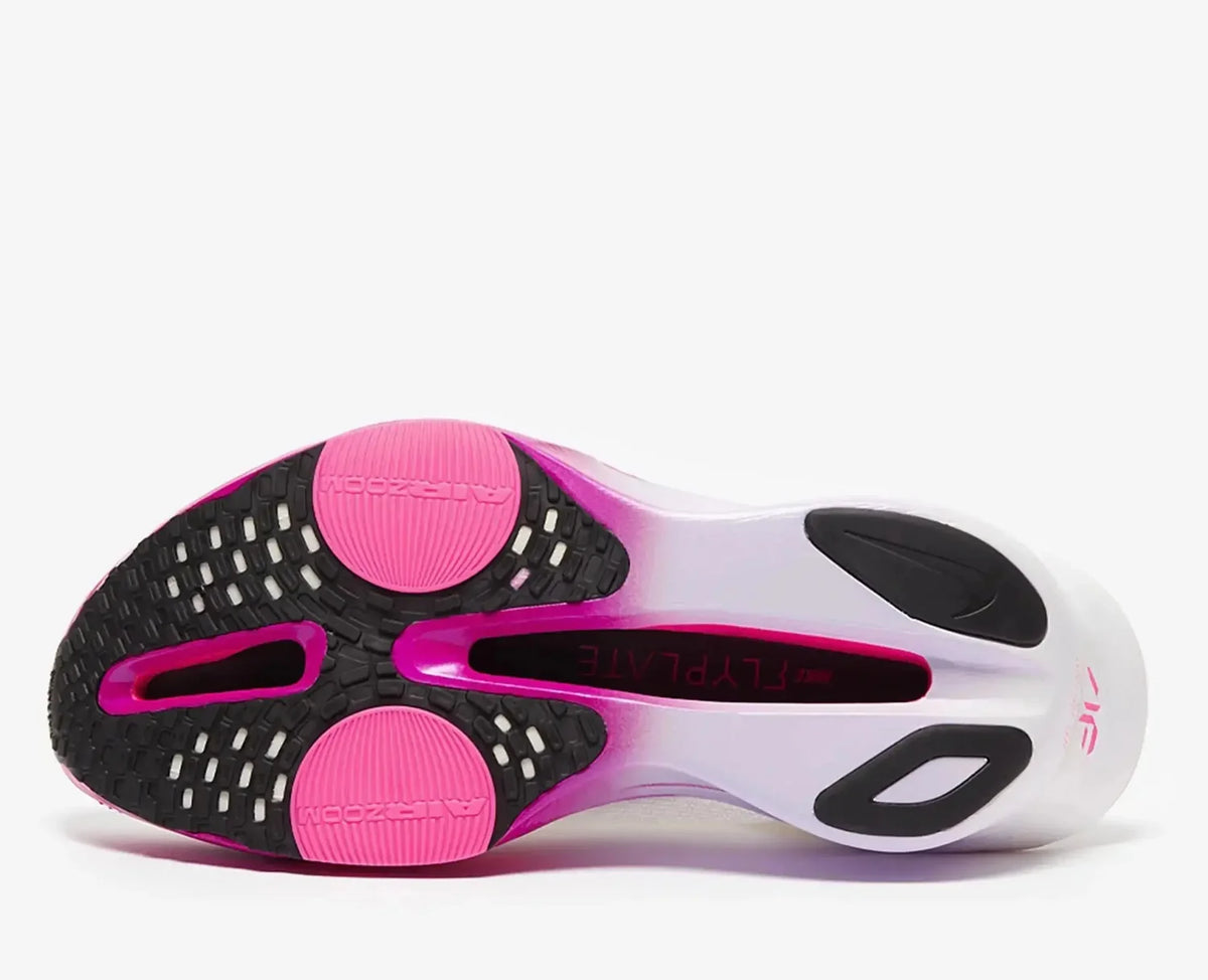 Nike Alphafly 3 White Pink Purple Agate Vivid Grape Running Sneakers