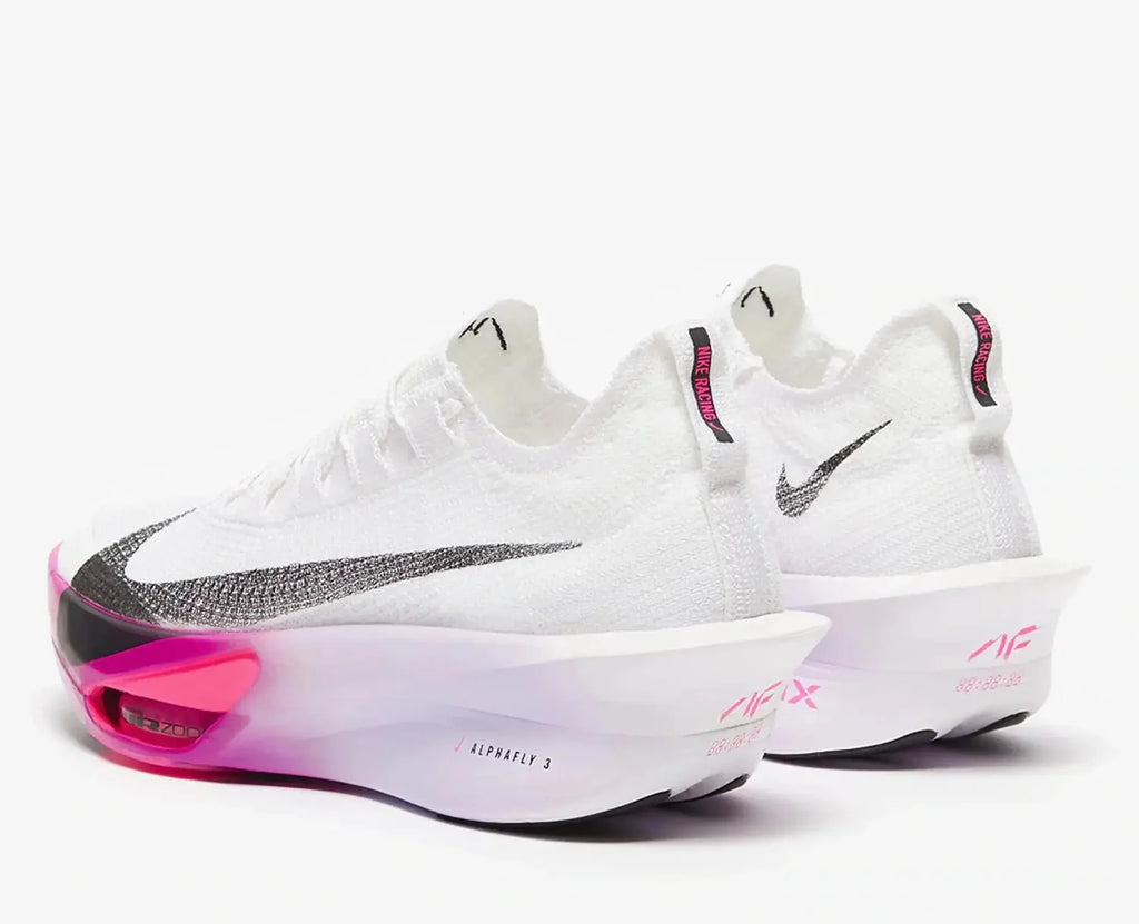 Nike Alphafly 3 White Pink Purple Agate Vivid Grape Running Sneakers