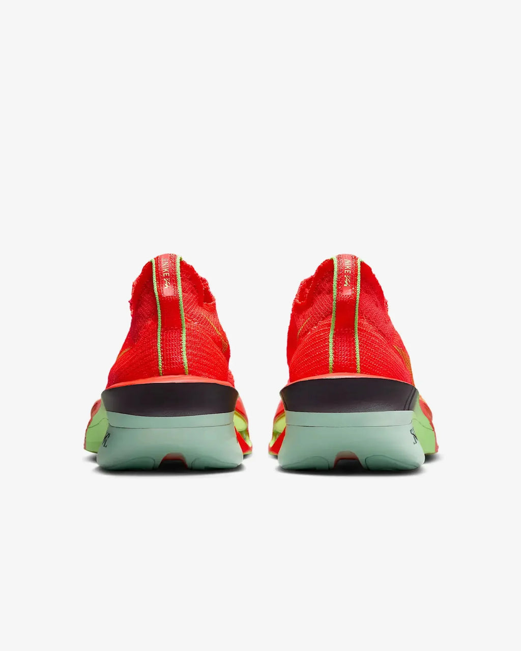 Nike Air Zoom Alphafly Next 3 Bright Crimson Lime Running Sneakers