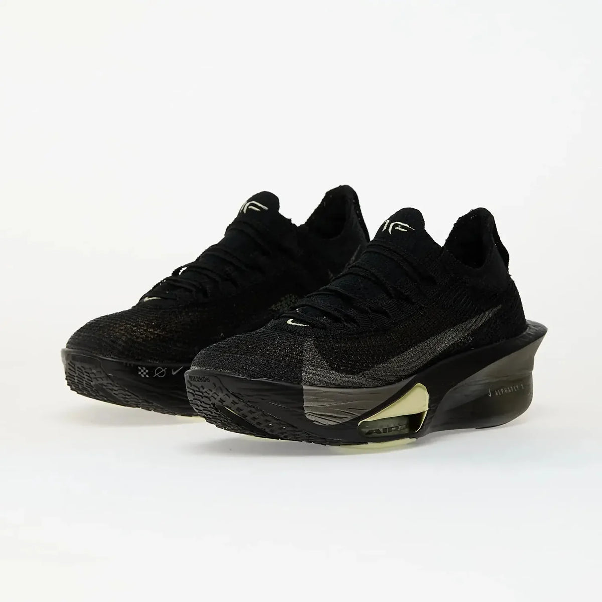 Nike Alphafly 3 Black Olive Aura Running Sneakers