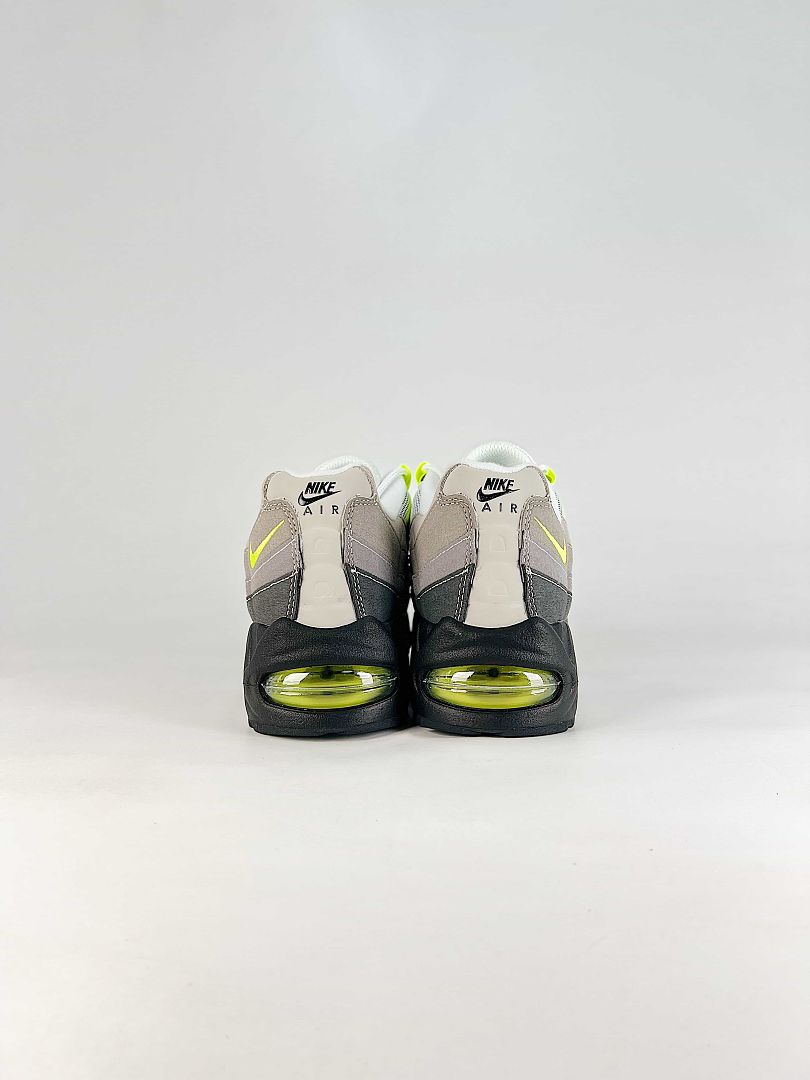 CDG x Nike Air Max 95 Grey Black Volt Sneakers