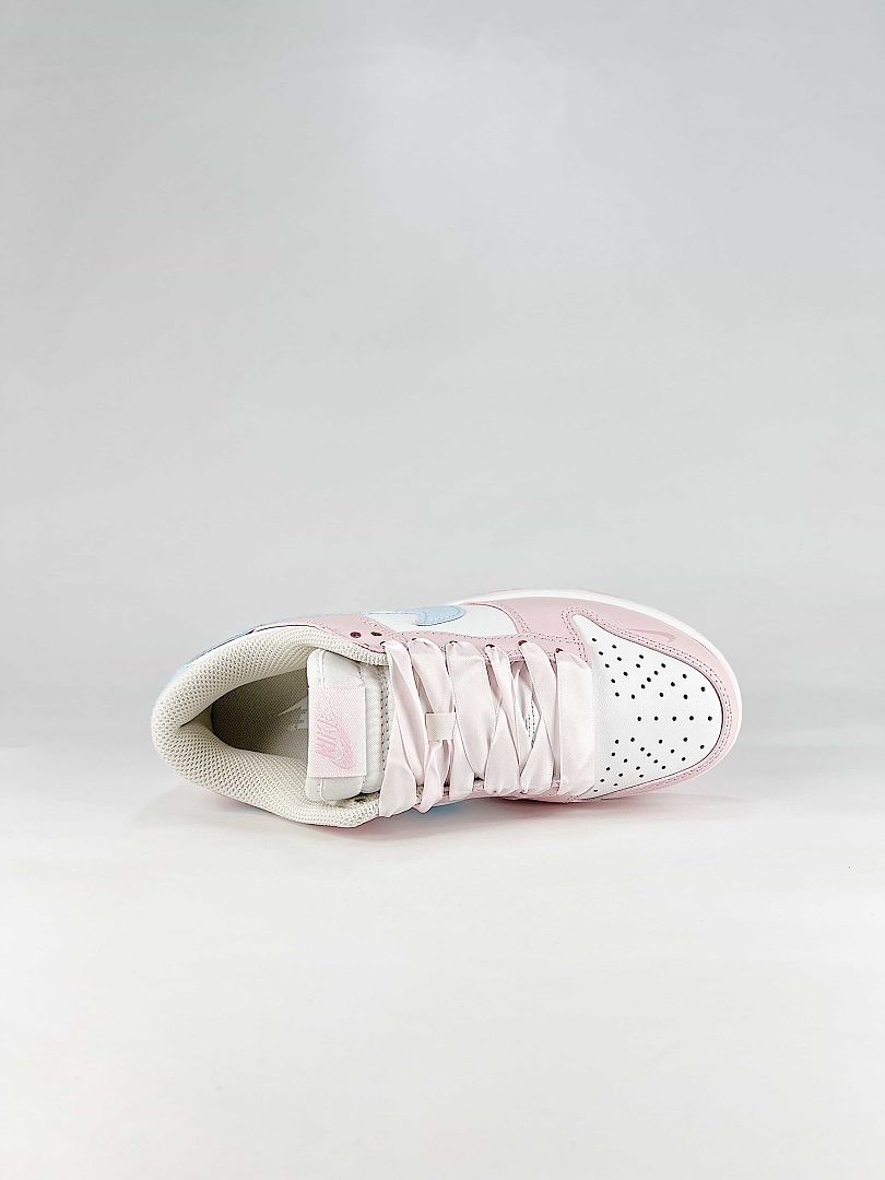 Nike Dunk SB Low IB3484-001 Pastel Swoosh Sneakers White Pink Blue