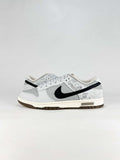 Nike Dunk SB Low IQ1118-220 Patterned Swoosh Sneakers White Gray Black