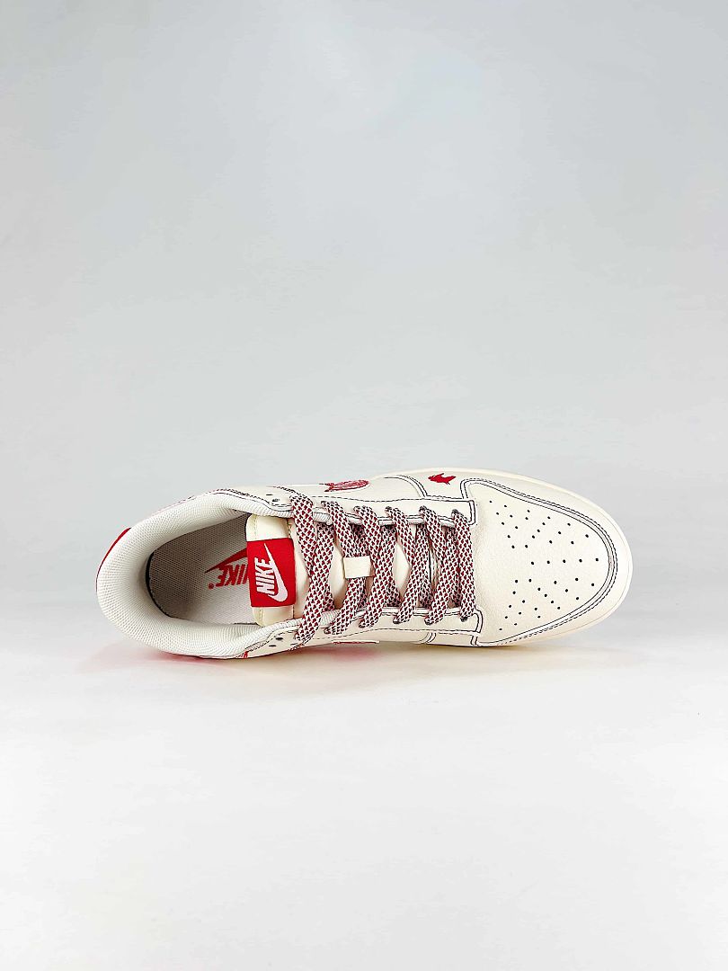 Nike SB Dunk Low JY6988-133 White Low Top Skate Sneakers