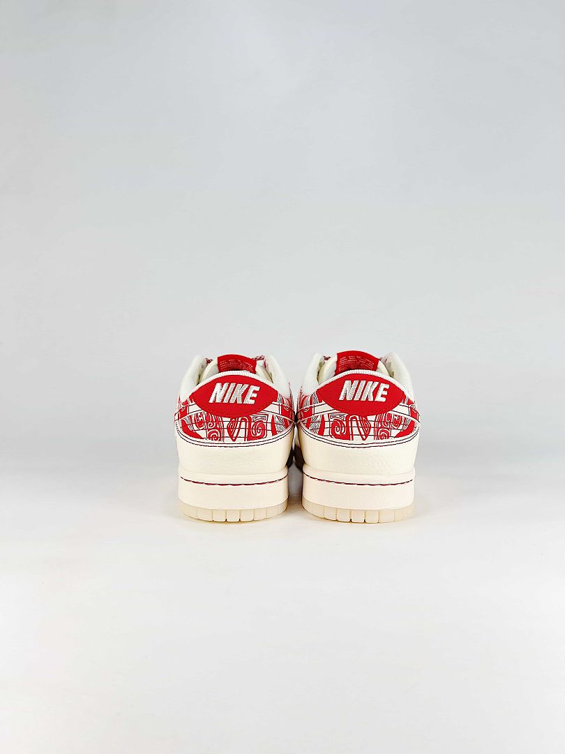 Nike SB Dunk Low JY6988-133 White Low Top Skate Sneakers