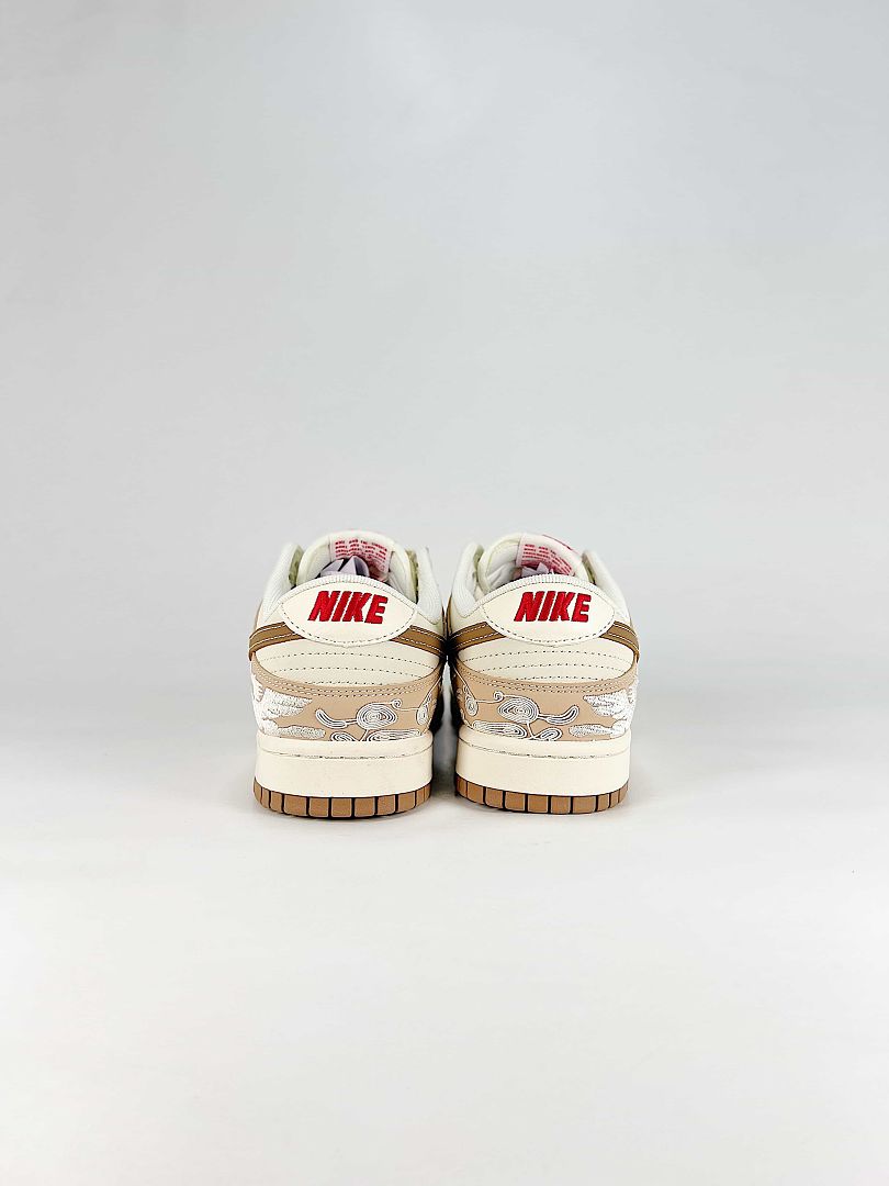 Nike SB Dunk Low SD6868-136 White Low Top Skate Sneakers