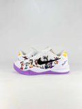 Nike Zoom Kobe 8 Protro HF2793-011 White Purple Multicolor Basketball Sneakers
