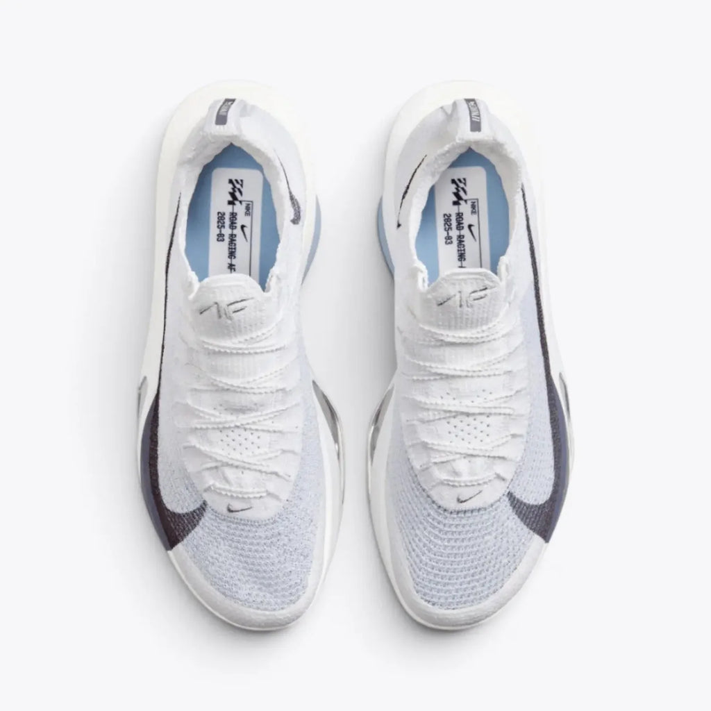 Nike Alphafly 3 Gridiron White Pure Platinum Running Sneakers