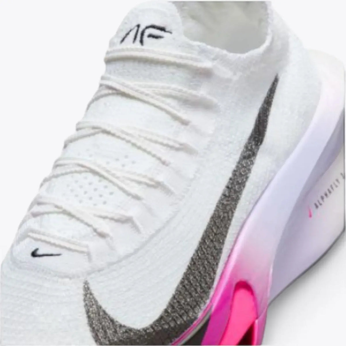 Nike Alphafly 3 White Pink Purple Agate Vivid Grape Running Sneakers