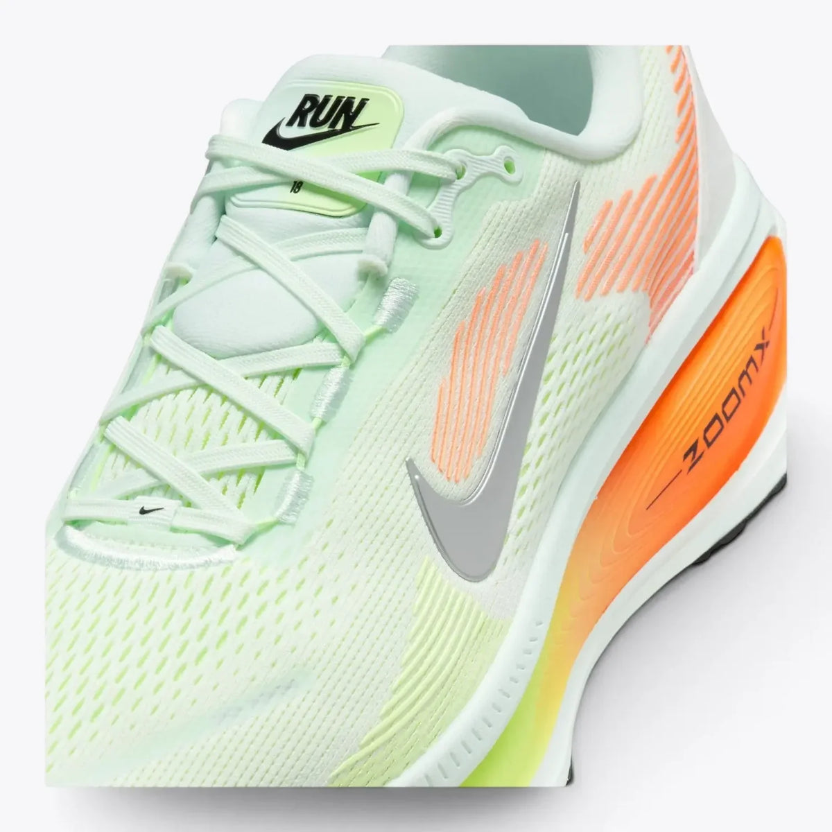Nike Vomero 18 Barely Green Hyper Crimson Running Shoes