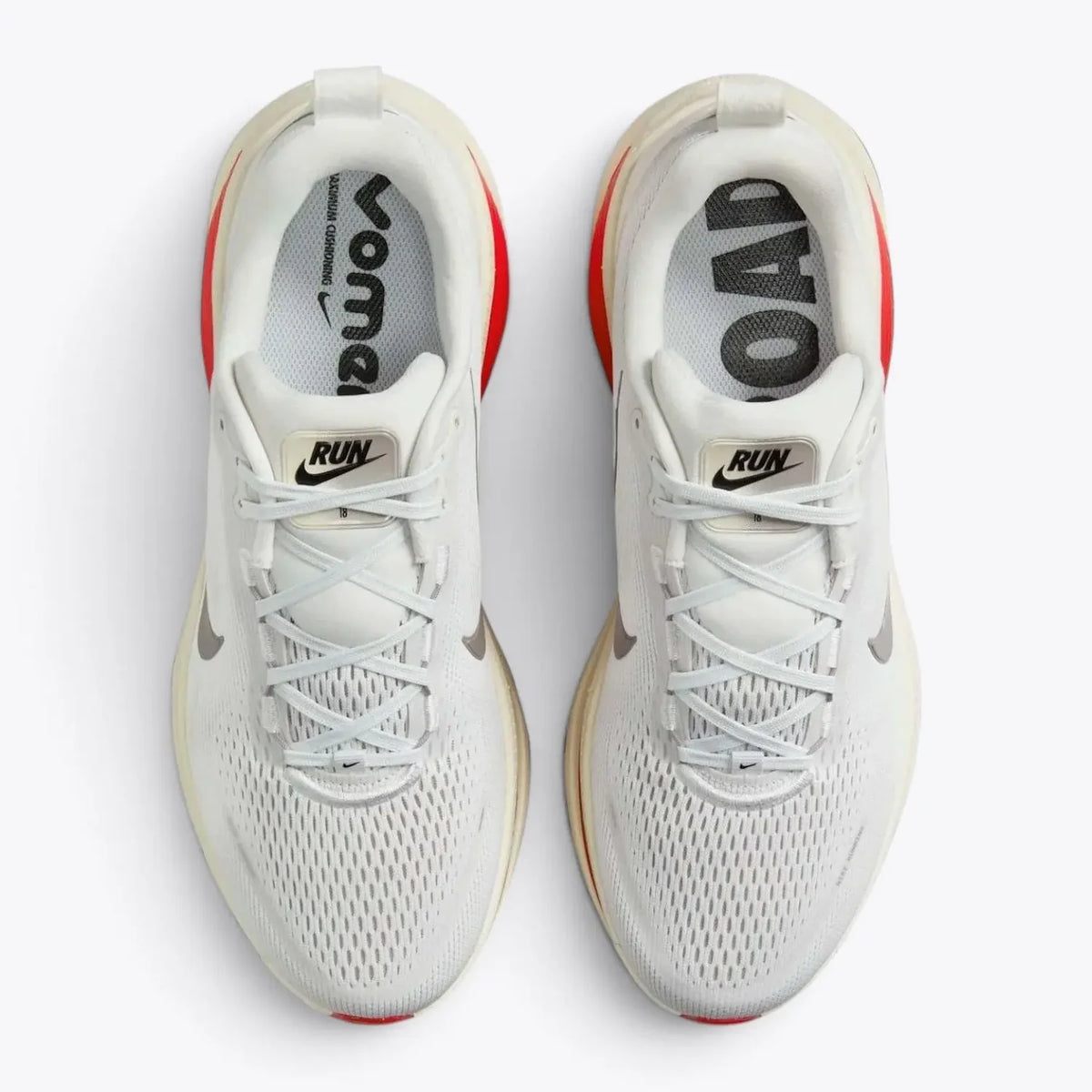 Nike Vomero 18 Platinum Tint Siren Red Running Shoes