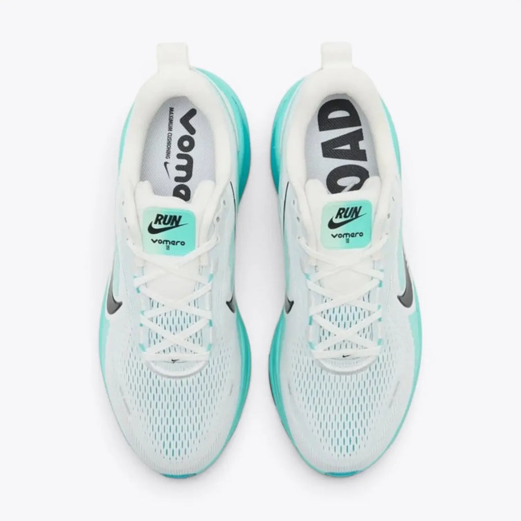 Nike Vomero 18 Summit White Geode Teal Running Shoes
