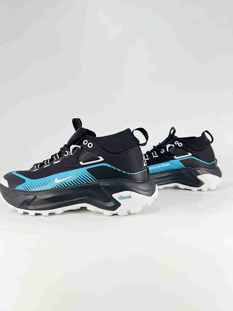 Nike ACG Mountain Fly GTX SE Black Blue White Vibram Trail Sneakers