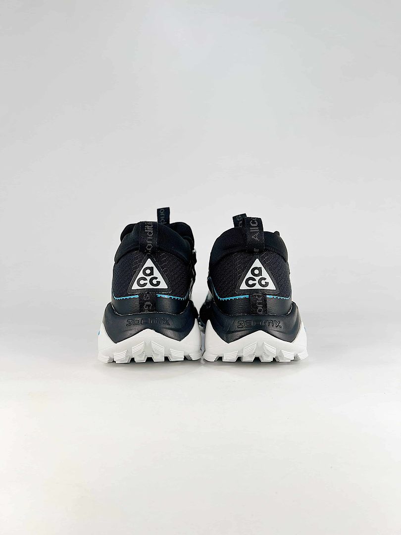 Nike ACG Mountain Fly GTX SE Black Blue White Vibram Trail Sneakers