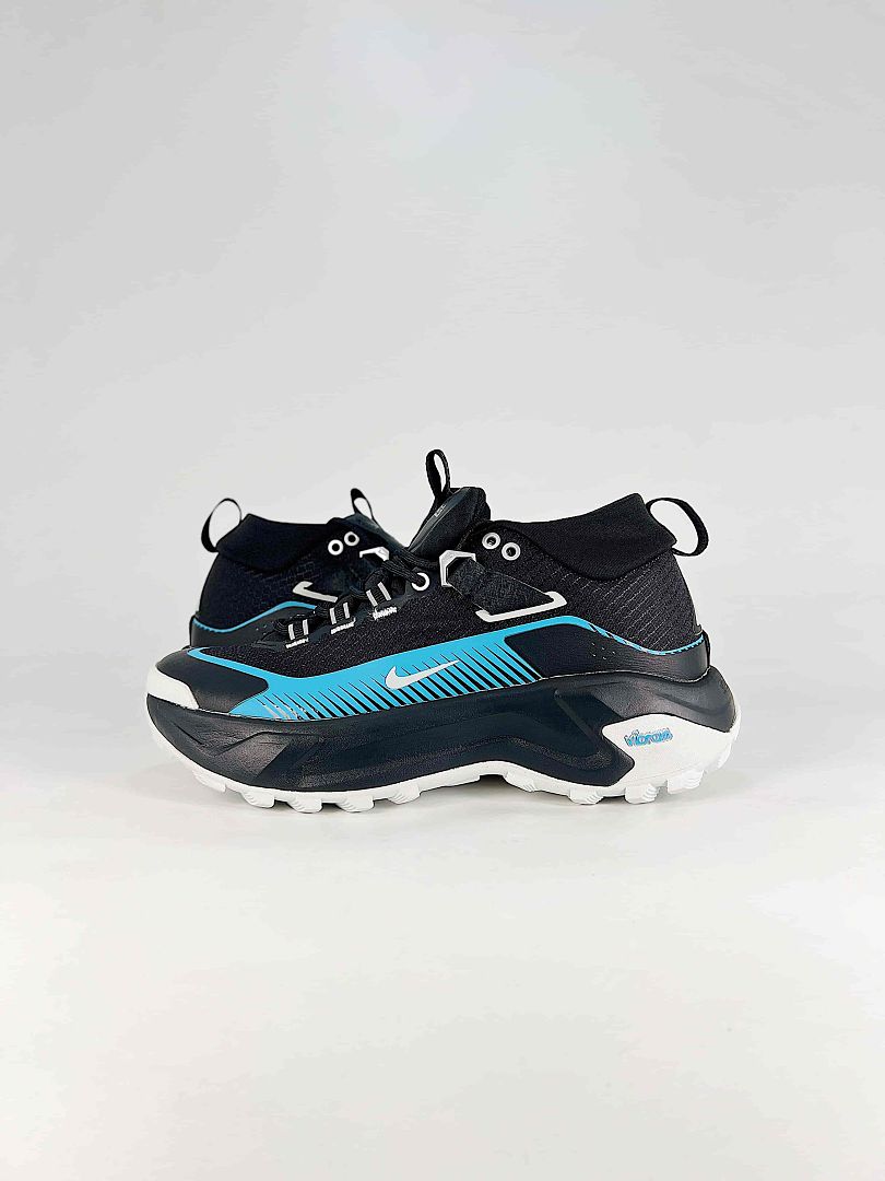 Nike ACG Mountain Fly GTX SE Black Blue White Vibram Trail Sneakers
