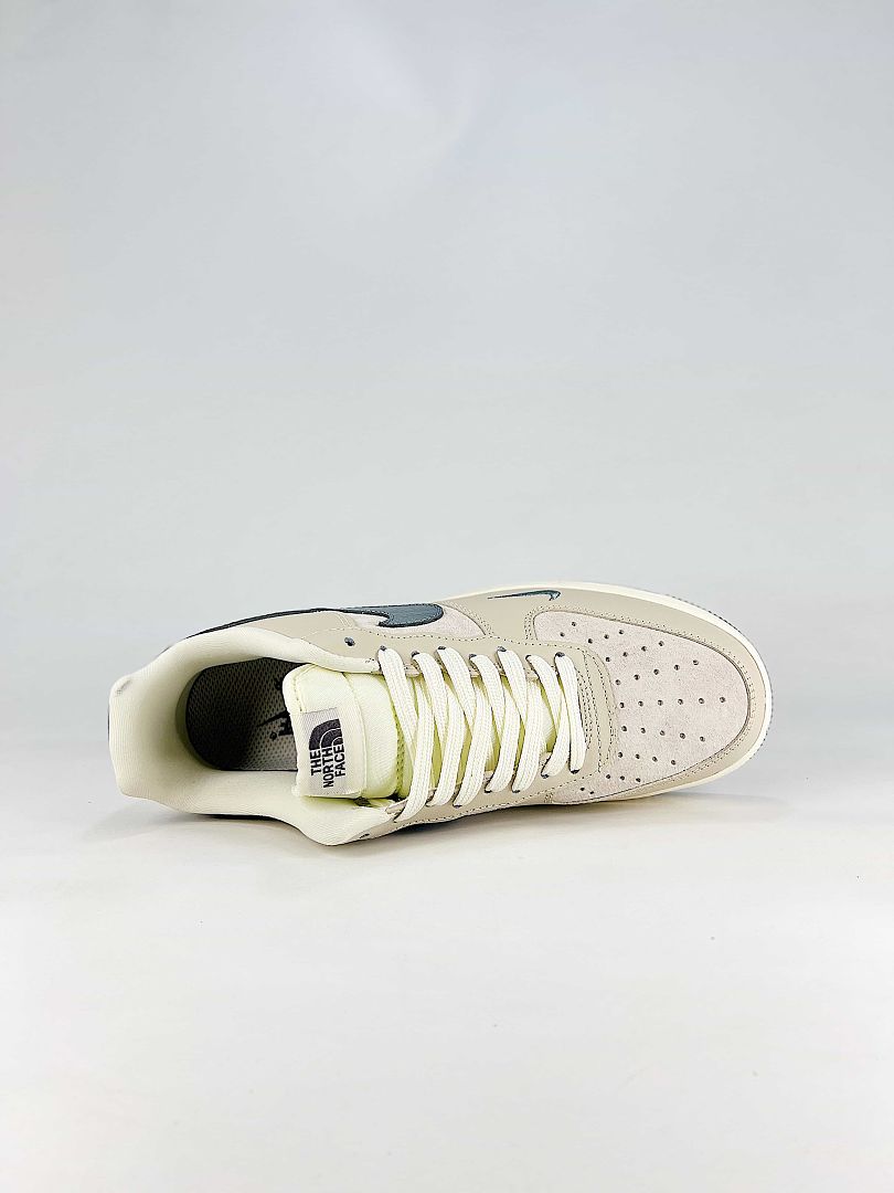The North Face x Nike Air Force 1 Low Sail Grey Air Sneakers