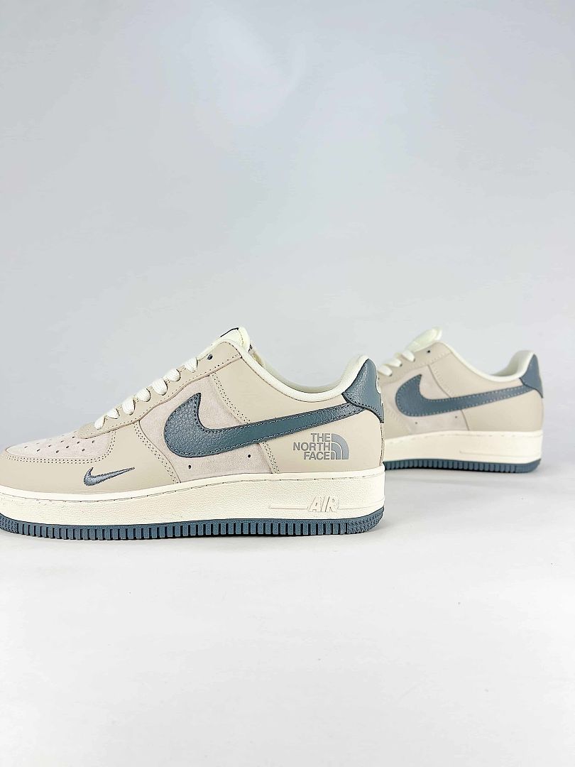 The North Face x Nike Air Force 1 Low Sail Grey Air Sneakers