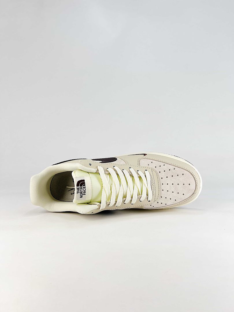 The North Face x Nike Air Force 1 Low Sail Black Air Sneakers