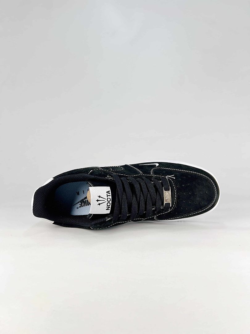 Nike x NOCTA Air Force 1 07 Low DV0788-007 Graphic Detail Sneakers Black White