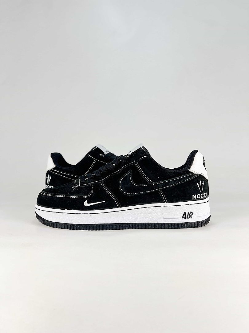Nike x NOCTA Air Force 1 07 Low DV0788-007 Graphic Detail Sneakers Black White
