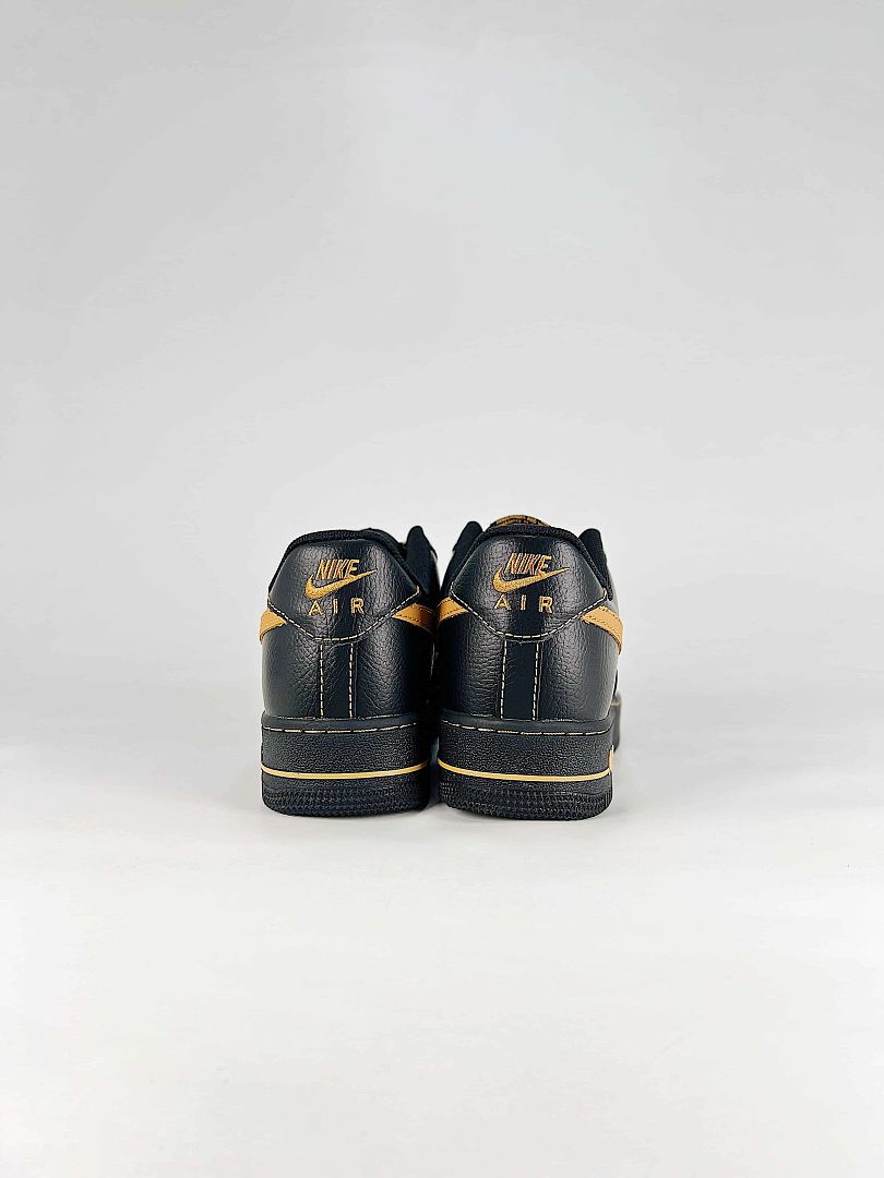Nike Air Force 1 07 Low HQ2037-003 Stussy Graphic Detail Sneakers Black