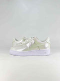Nike Air Force 1 Low White Silver 12 AM Air Sneakers