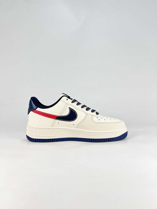 Gucci x Nike Air Force 1 Low White Navy Red GG Air Sneakers