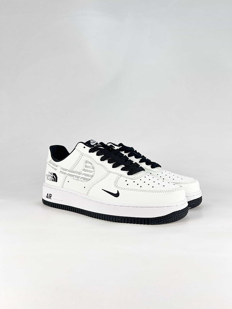 Nike x The North Face Air Force 1 07 Low LD1999-035 Graphic Sneakers White Black Gray