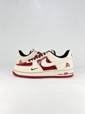 Nike Air Force 1 07 Low NH0601-514 Dragon Graphic Sneakers White Red