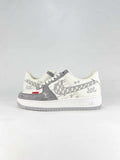 Nike Air Force 1 '07 Low x Louis Vuitton White Grey Sneakers