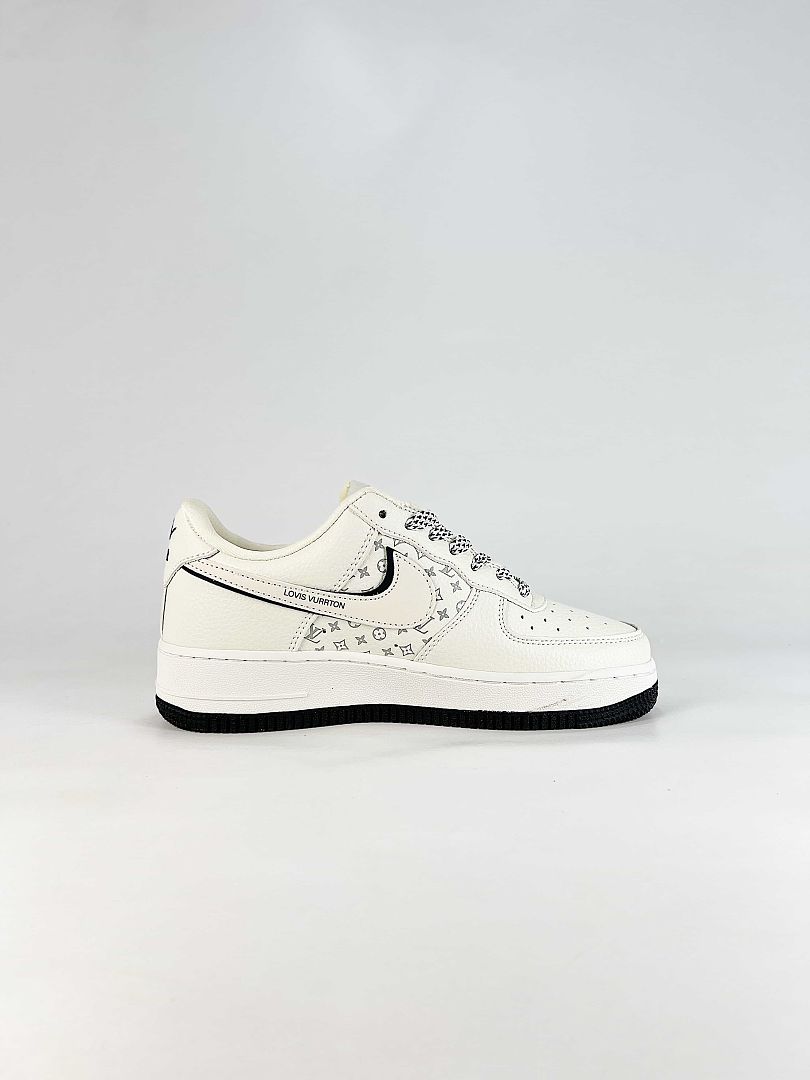 Nike Air Force 1 '07 Low x CLOT Black White Sneakers