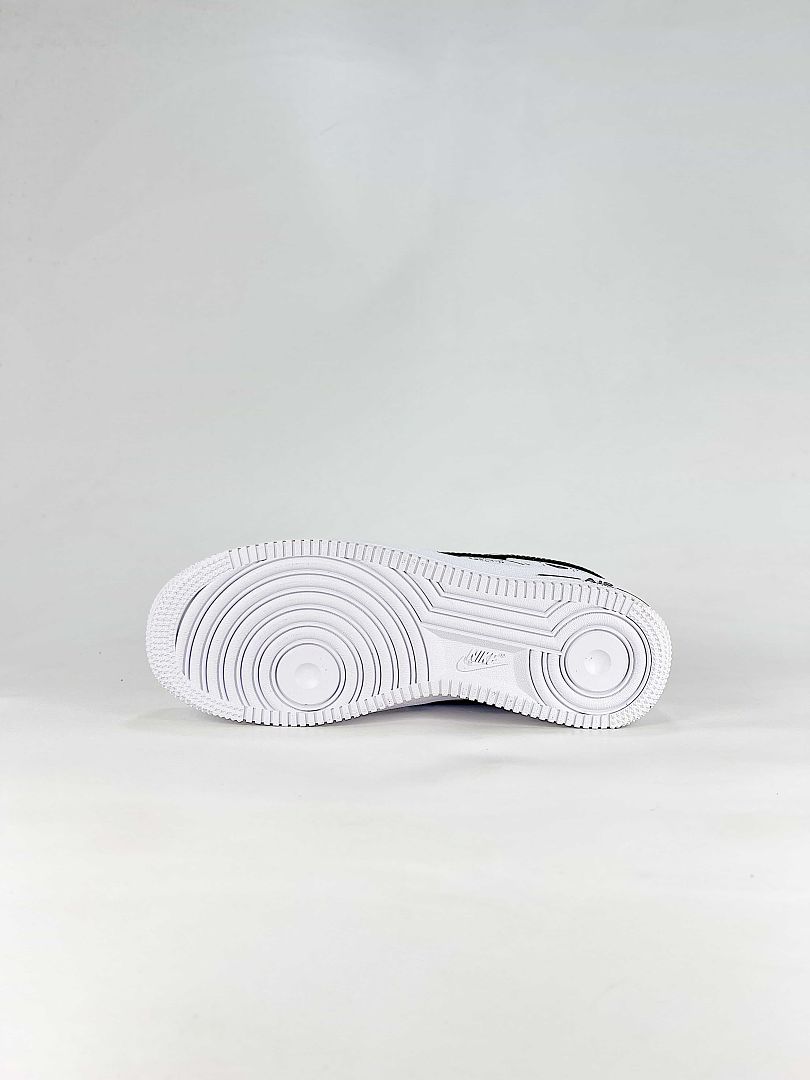 Nike Air Force 1 '07 Low CW2288-111 White Black Graphic Sneakers