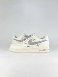 Nike Air Force 1 '07 Low DN9688-128 White Grey Metallic Sneakers