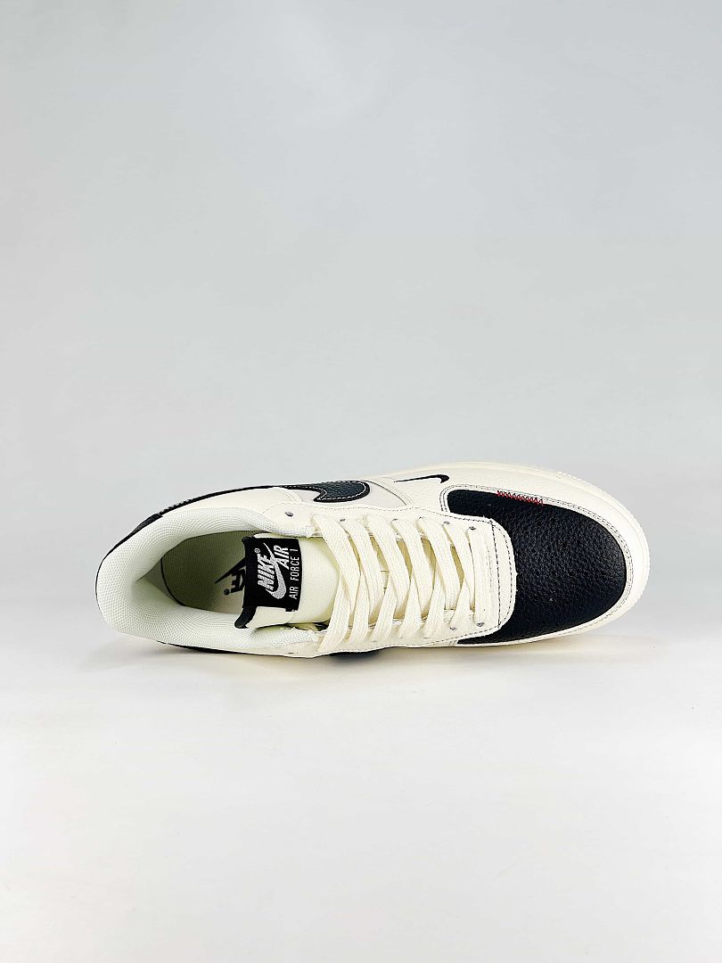 Stussy x Nike Air Force 1 Low White Black Air Sneakers