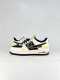 Nike x The North Face Air Force 1 07 Low JP8028-064 Co Branded Sneakers White Black Volt Yellow