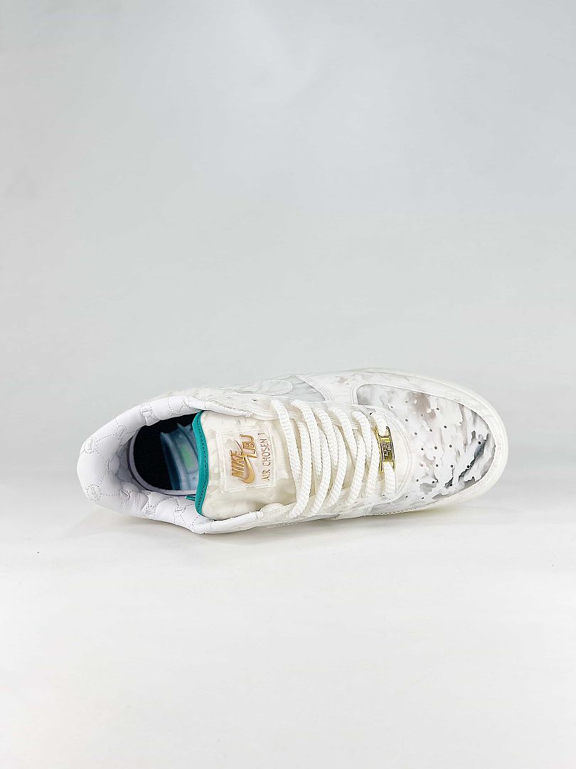 Nike Air Force 1 '07 Low IQ5373-100 White Marble Sneakers