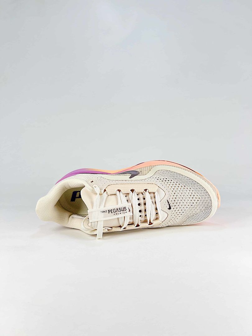 Nike Pegasus Premium Women's Running Shoes HQ2593-113 Chalk Orange Magenta