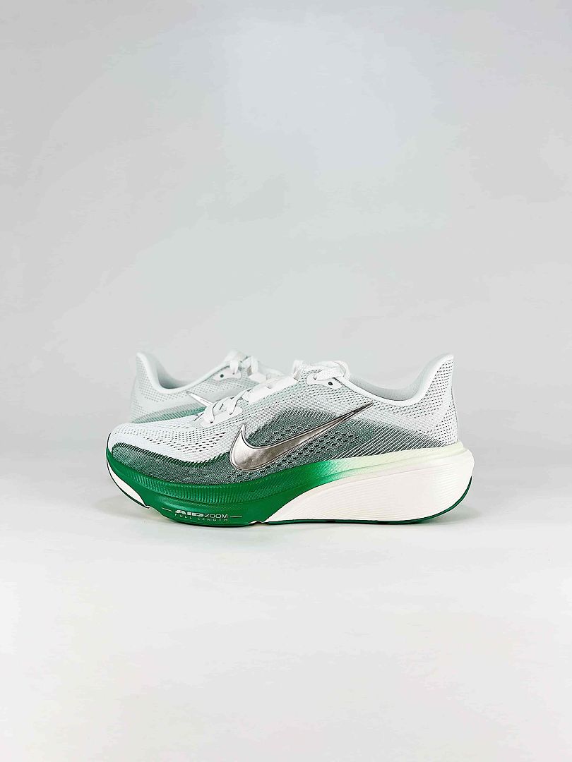 Nike Pegasus 42 IB1881-100 Zoom Air Detail Sneakers White Black Green