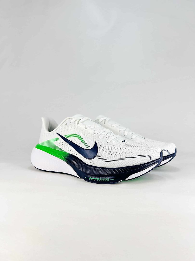Nike Pegasus 42 IB1873-107 Zoom Air Detail Sneakers White Black Green
