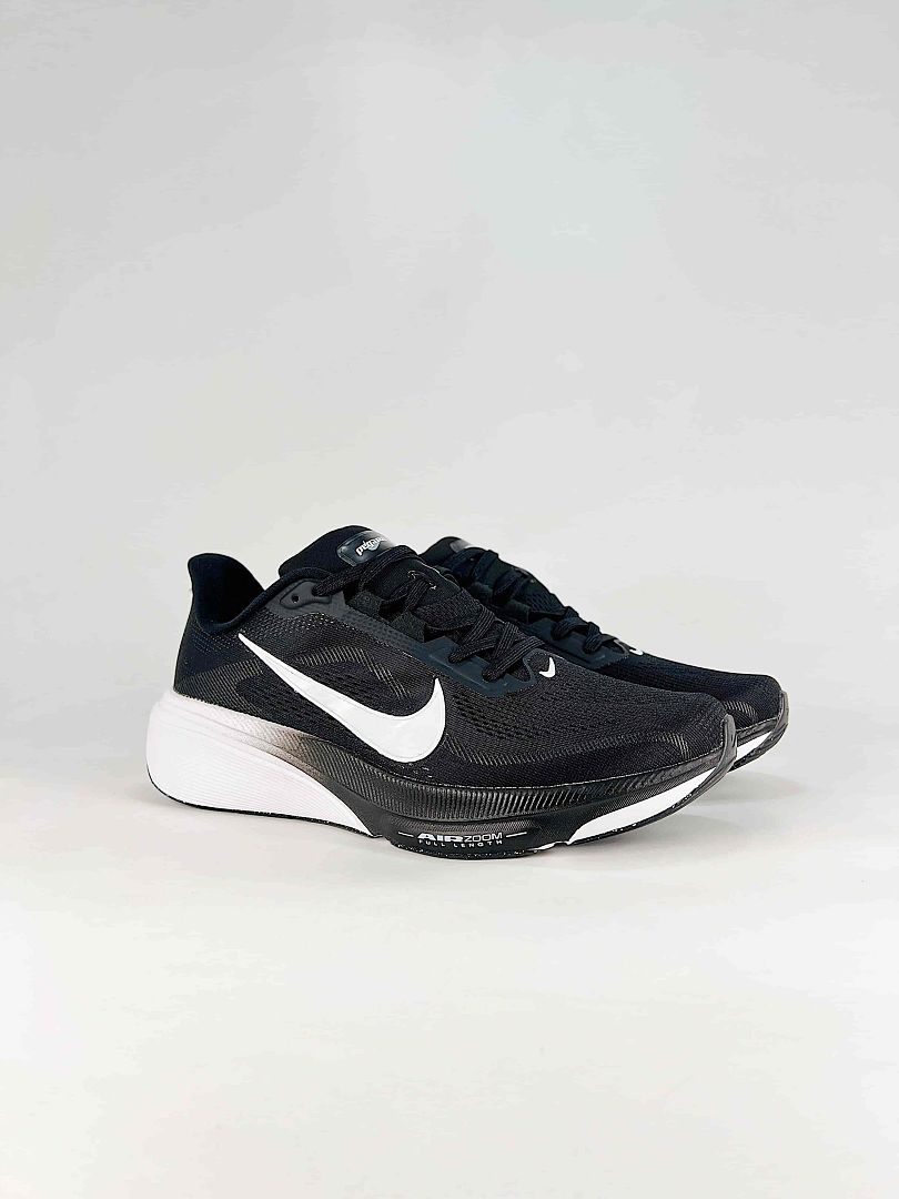 Nike Pegasus 42 IB1881-001 Zoom Air Detail Sneakers Black White
