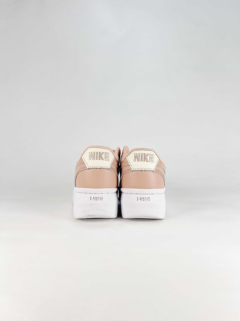 Nike Court Vision Alta Peach Sail Platform Sneakers