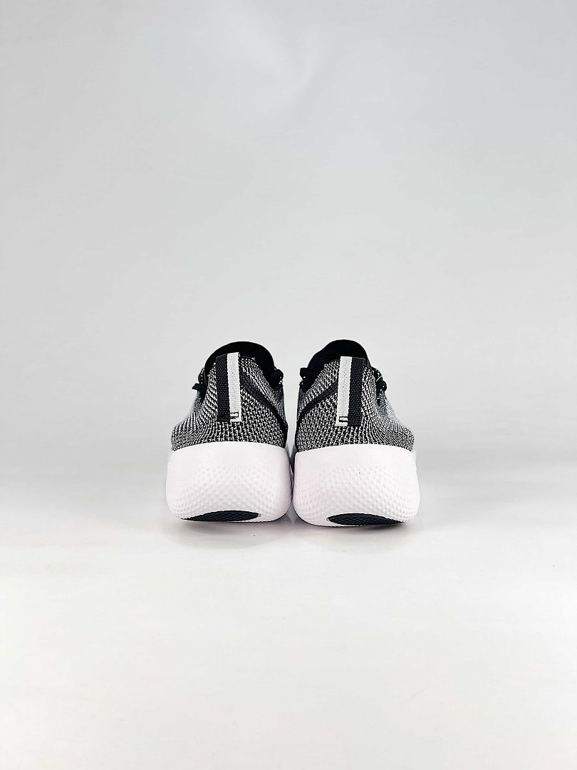 Nike Free 2025 HF1078-800 Black White Knit Sneakers