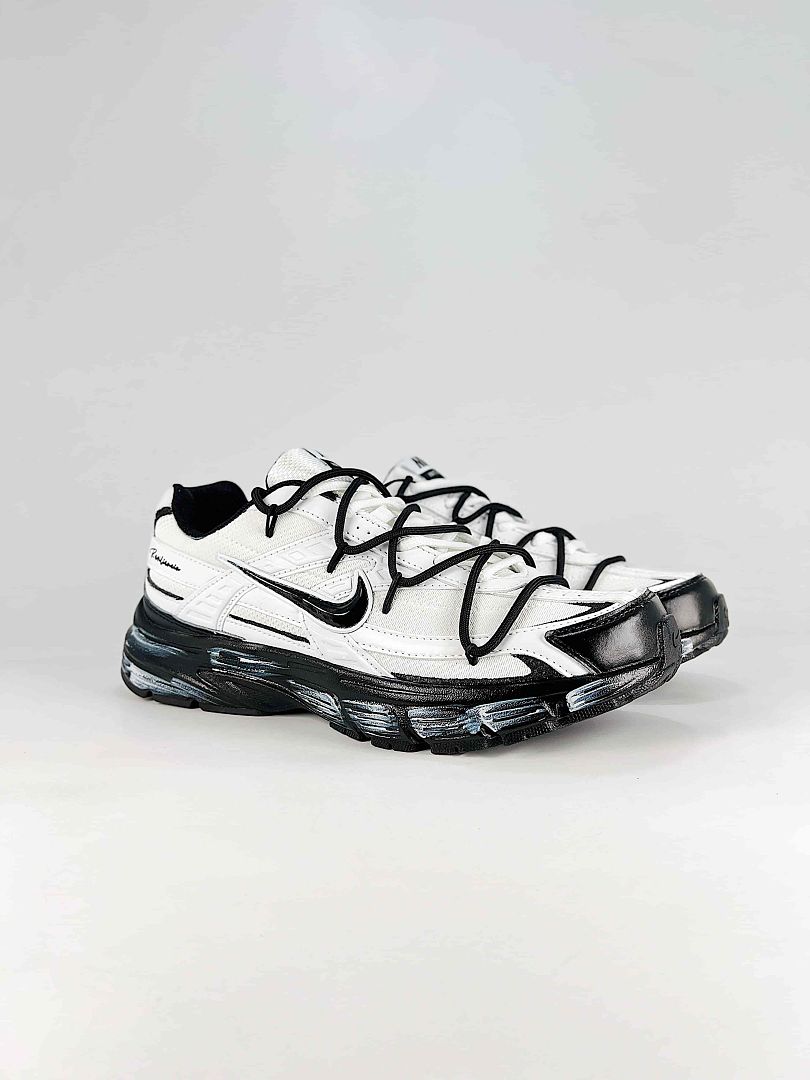 Nike Initiator FQ6873-101 White Black Classic Low Top Retro Running Sneakers