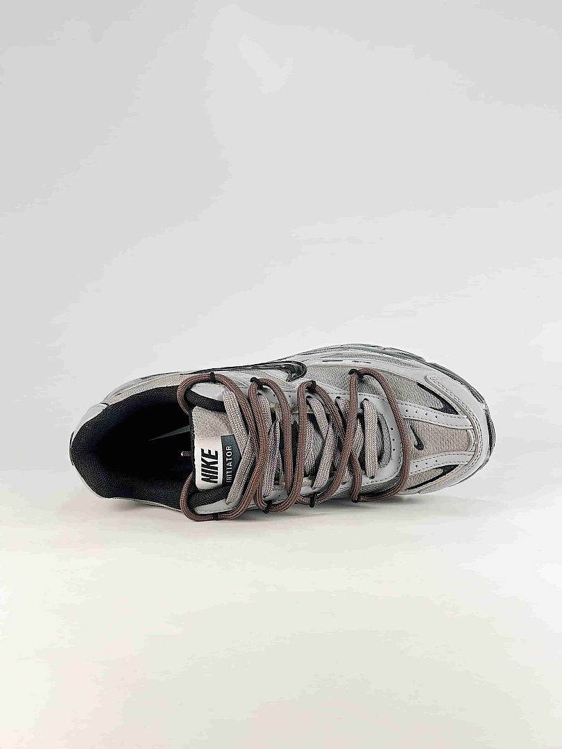 Nike Initiator HQ1183-141 White Grey Black Classic Low Top Retro Running Sneakers