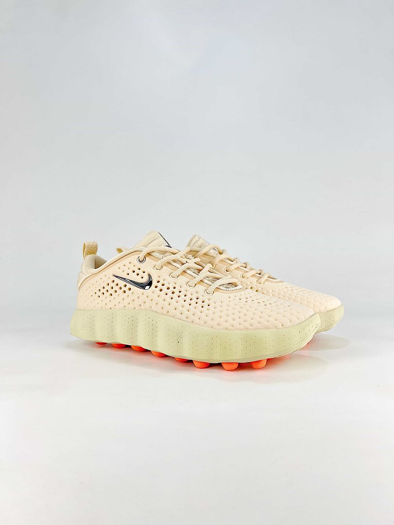 Nike Mind 002 HQ4308-200 Cream White Black Orange Red Sole Detail Sneakers